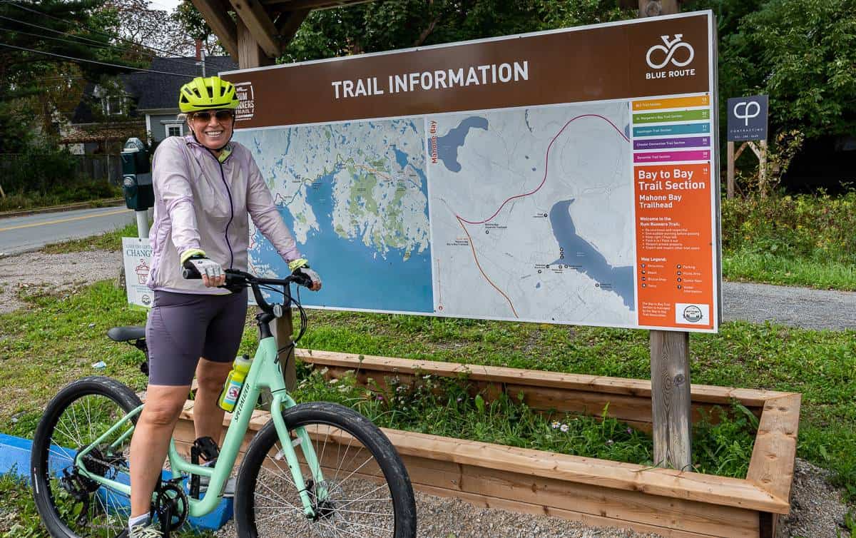 Three rail trails start here - Bay to Bay, Dynamite and the Adventure Trail