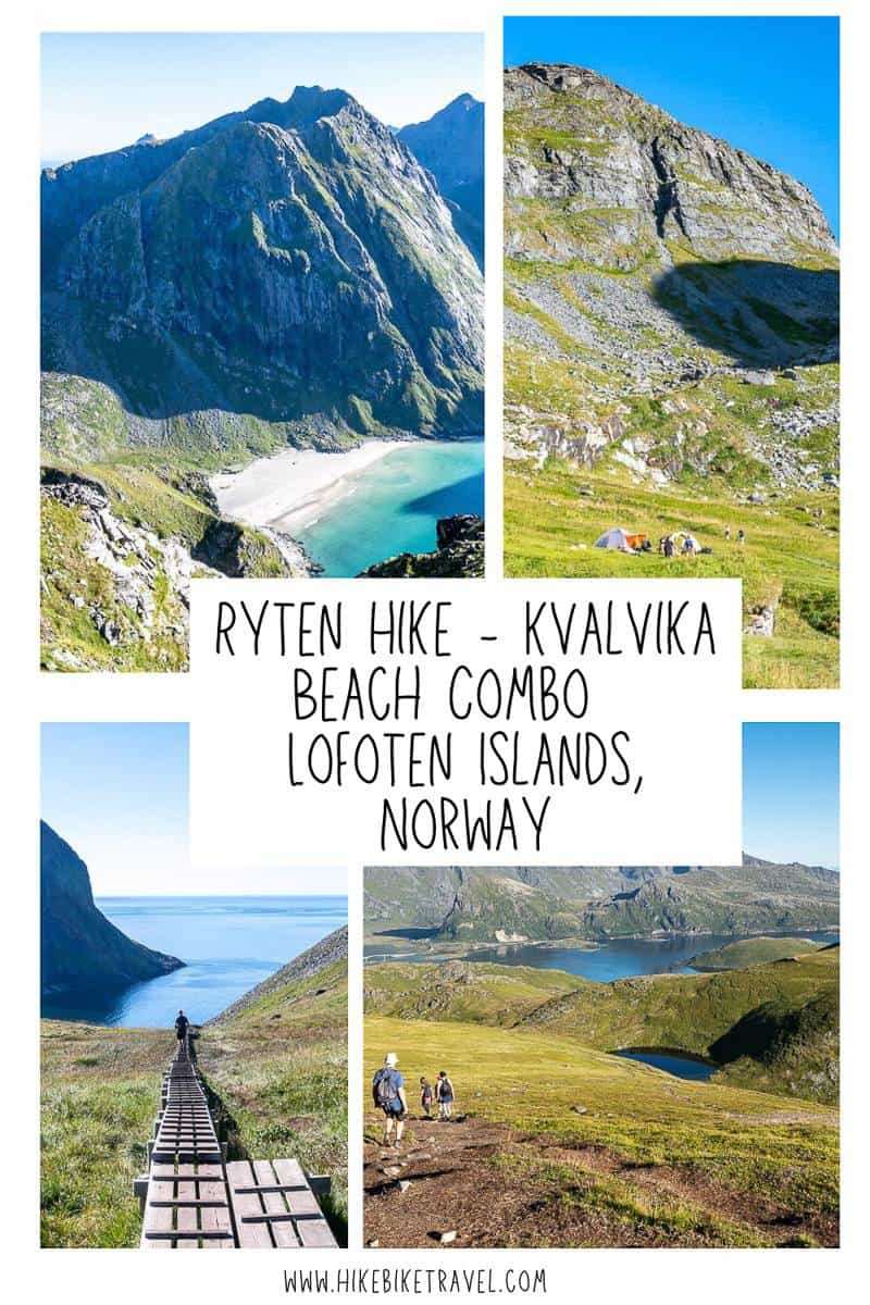 Ryten hike plus Kvalvika Beach combo in Norway's Lofoten Islands