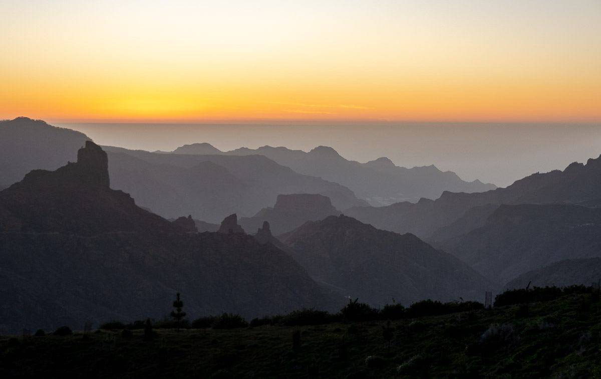 We loved the Gran Canaria sunsets especially on the days we say Mt. Teide on Tenerife