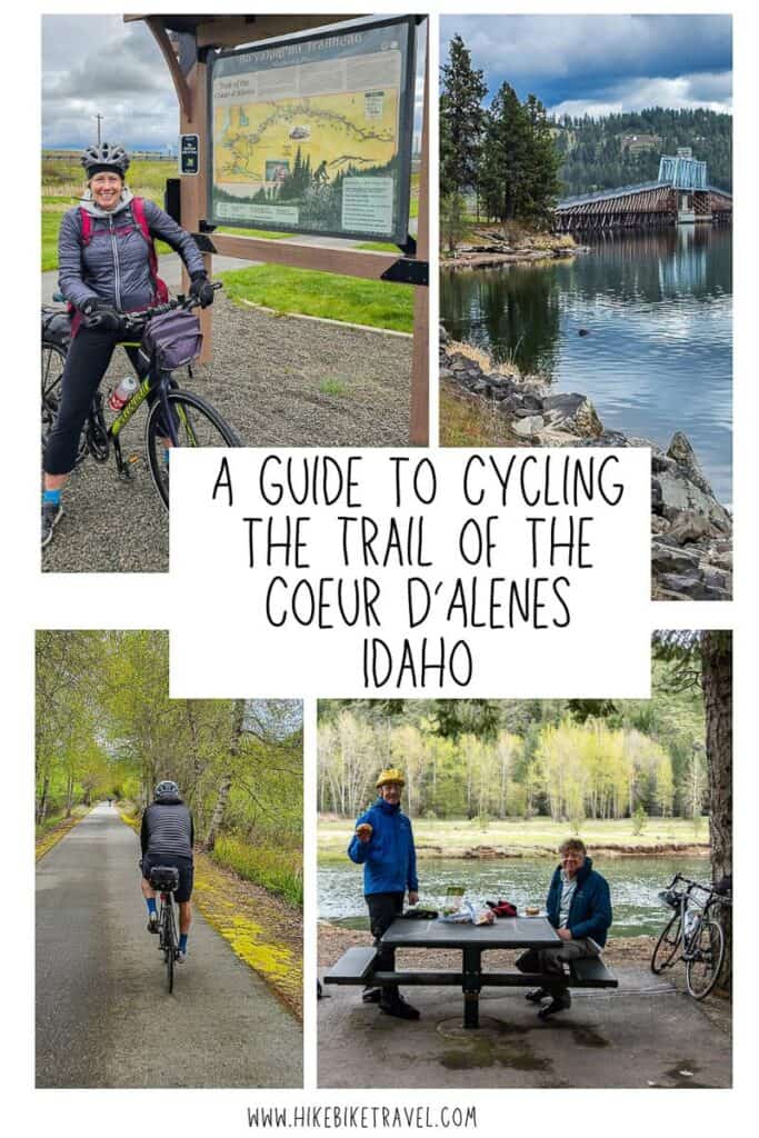 A guide to cycling the trail of the Coeur d'Alenes in Idaho