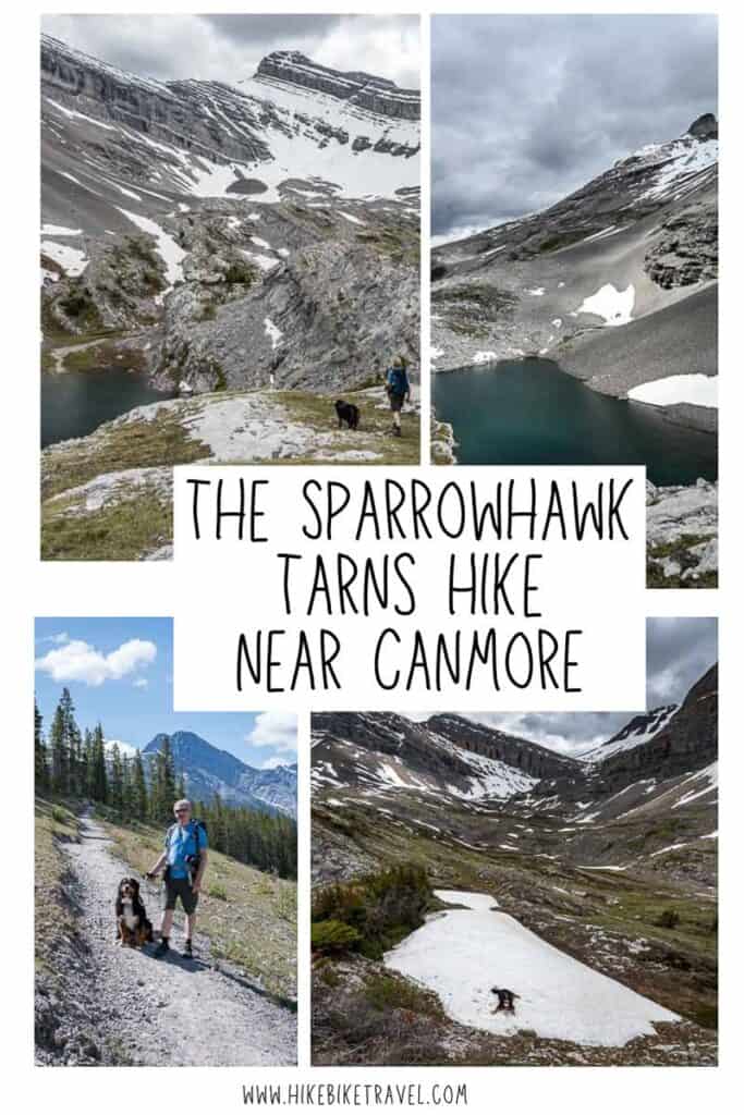 The Sparrowhawk Tarns hike near Canmore