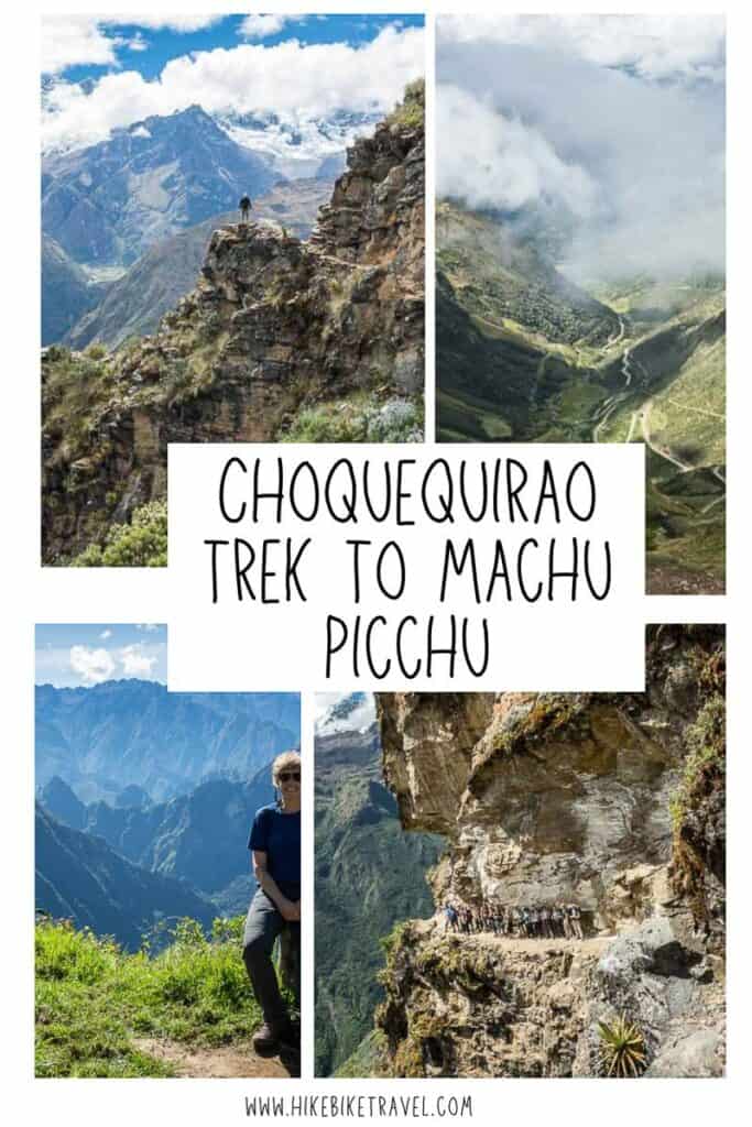 The 8 day tough but beautiful Choquequirao Trek to Machu Picchu in Peru