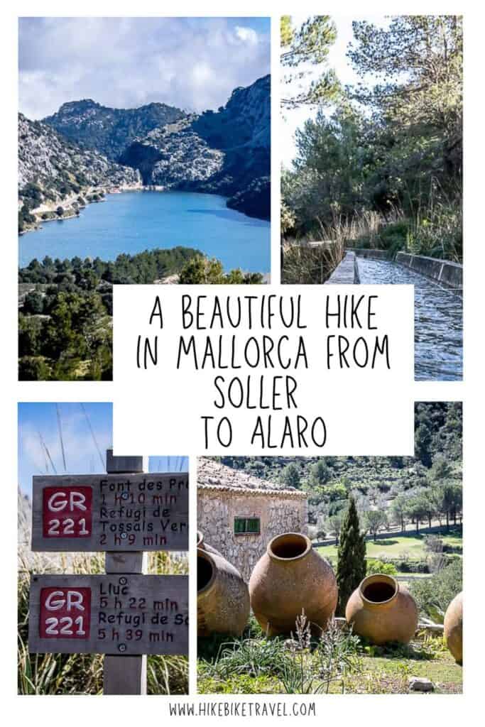 A beautiful 17 km hike on the GR221 via Gorg Blau from Soller to Alaro, Mallorca