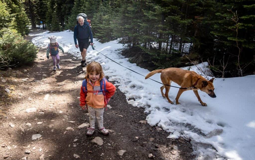 Backpacking with kids is a fun way to introduce them to wild places