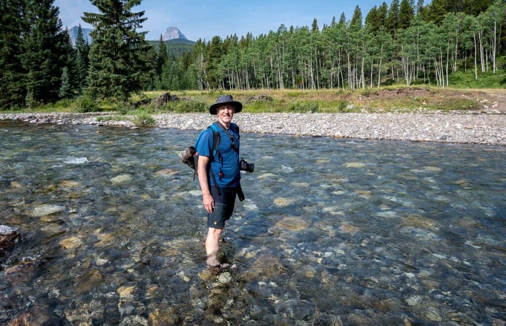 Don't forget the water shoes for the Highwood River crossing 