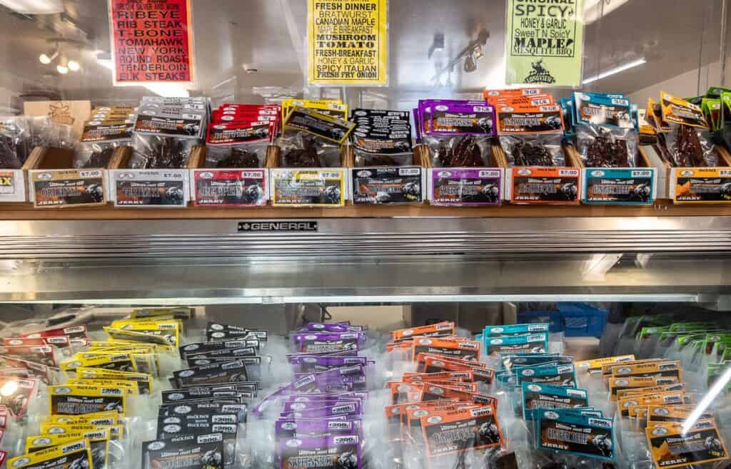 So many different flavours and types of jerky