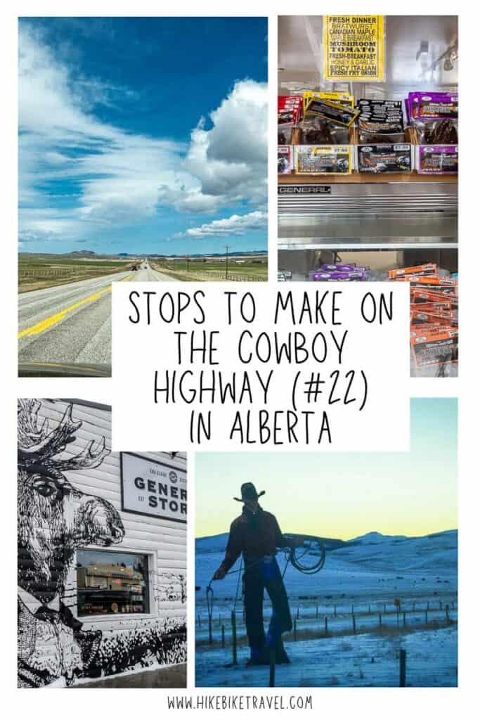 Towns to visit & stops to make on Alberta's Cowboy Highway