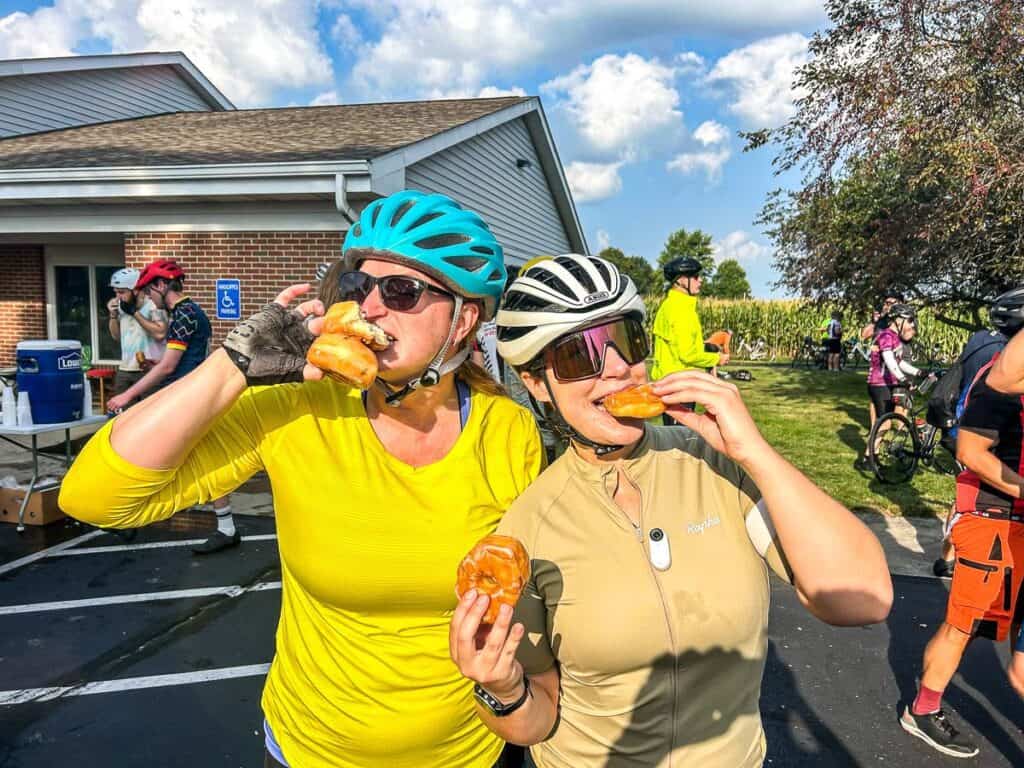 The first donut stop on the Tour de Donut in Ohio