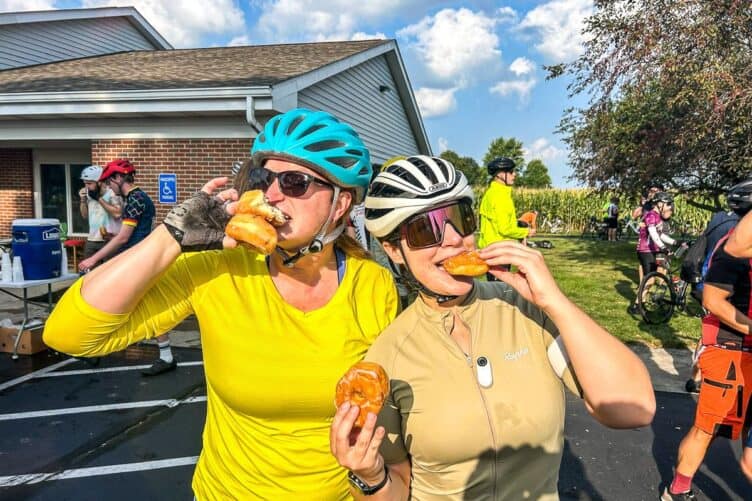 The first donut stop on the Tour de Donut in Ohio