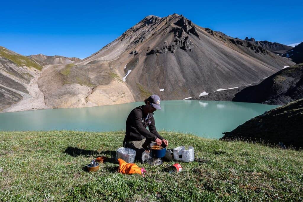 Bock's Lake is a beauty - and an exceptionally pretty backdrop 