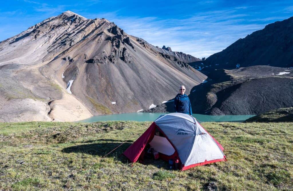 We spent two nights at the Bock's Lake campsite