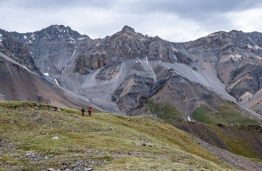 It may have been a cloudy day, but we were all in our happy place in this fantastic landscape