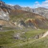 The mountain scenery on the 6th day backpacking in Kluane National Park was extraordinary; this is one of the best things to do in the Yukon