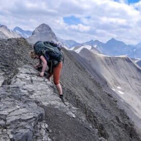 I'm very focused on the airy part of the Northover Ridge hike