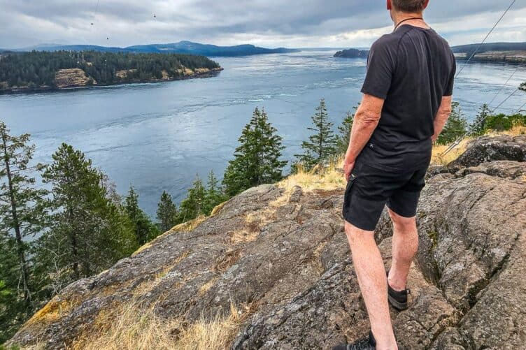 Watching the crazy currents around Riplle Rock