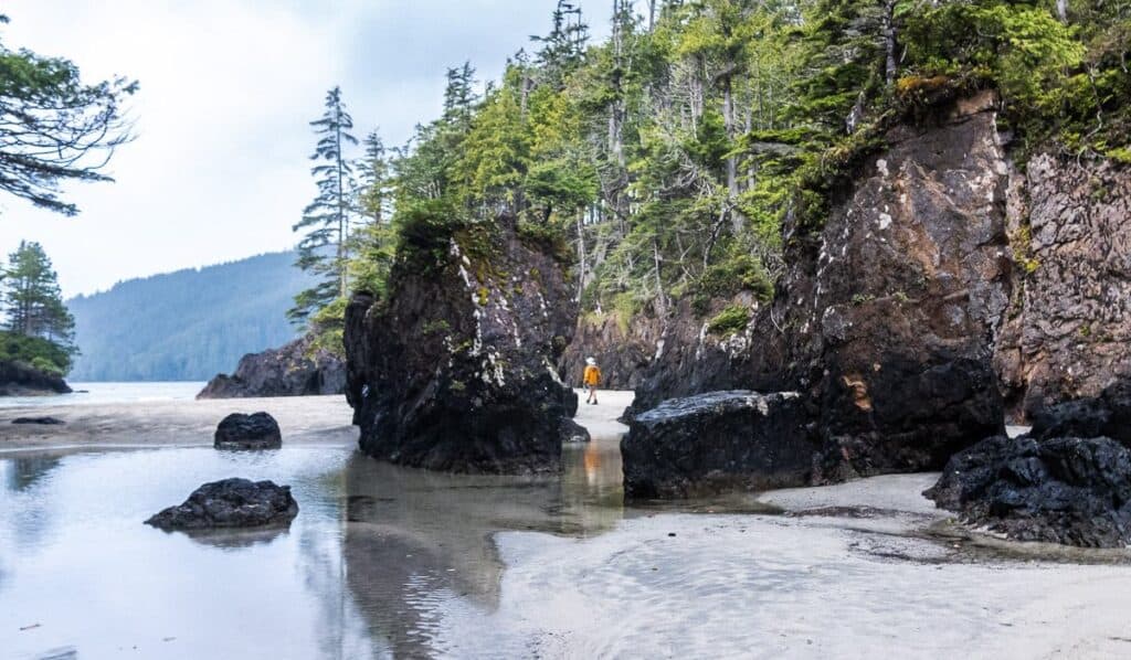 Wonderful walking among the sea stacks