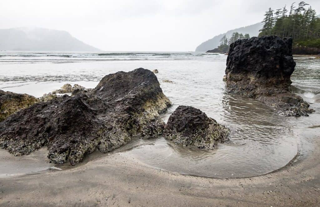 Interesting rocks in St. Joseph Bay