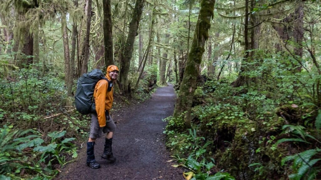 After the North Coast Trail, the St. Joseph Bay trip felt like a "walking in the park"