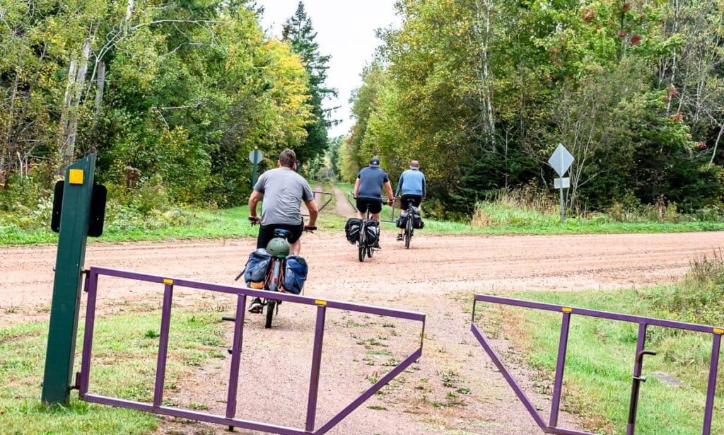 You can bike the Confederation Trail as part of a multi-day bike ride in Prince Edward Island