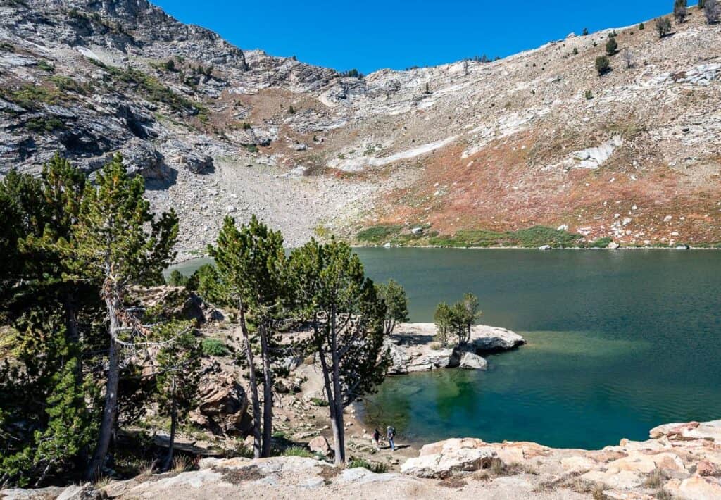 Another look at Lamoille Lake - one of the best day hikes near Elko, Nevada