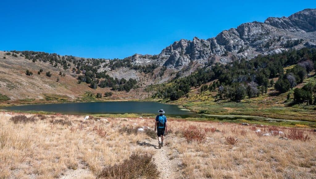 Favre Lake feels like a remote hiking destination in Nevada