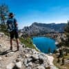 A gorgeous view of Liberty Lake in the Ruby Mountains of Nevada