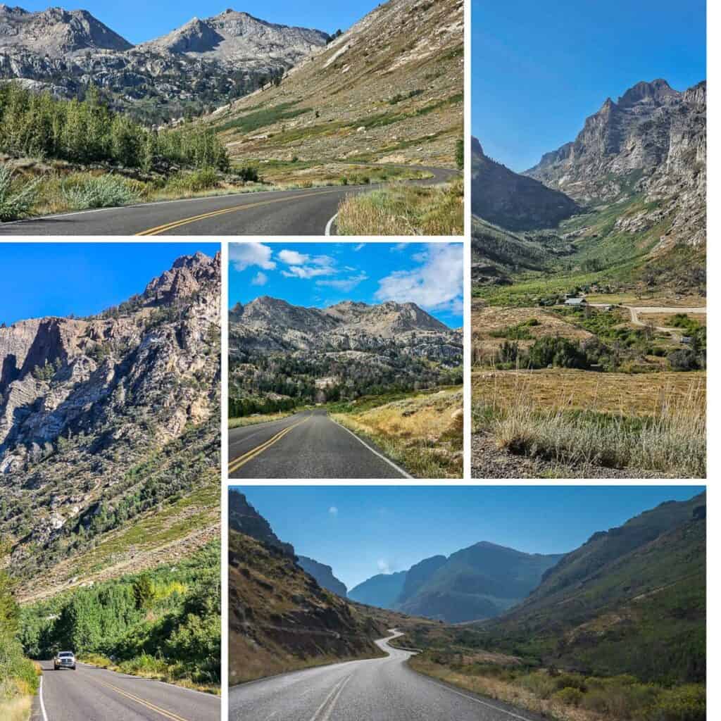 Lamoille Canyon Scenic Byway - the gateway to Lamoille, Liberty and Favre Lakes