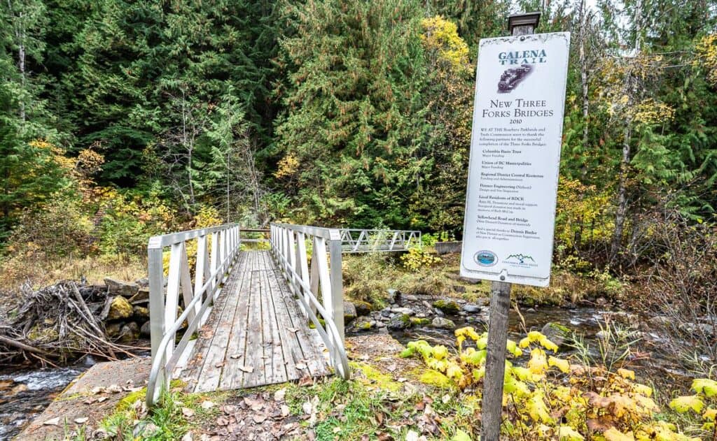 New bridge at Three Forks