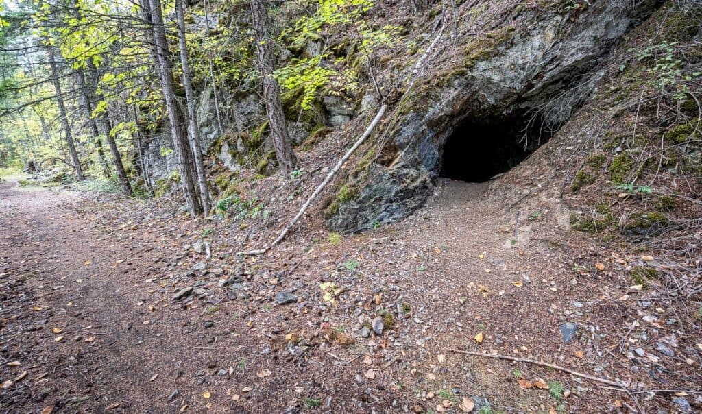 A few caves along the way on the way to and from Rosebery