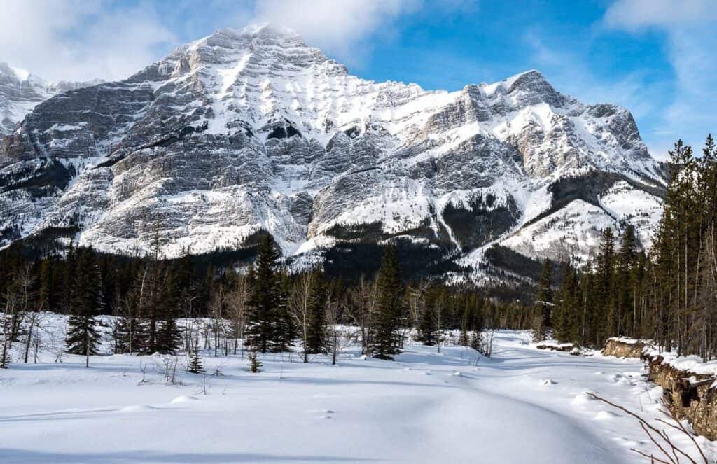 Looking across to Mount Kidd I believe