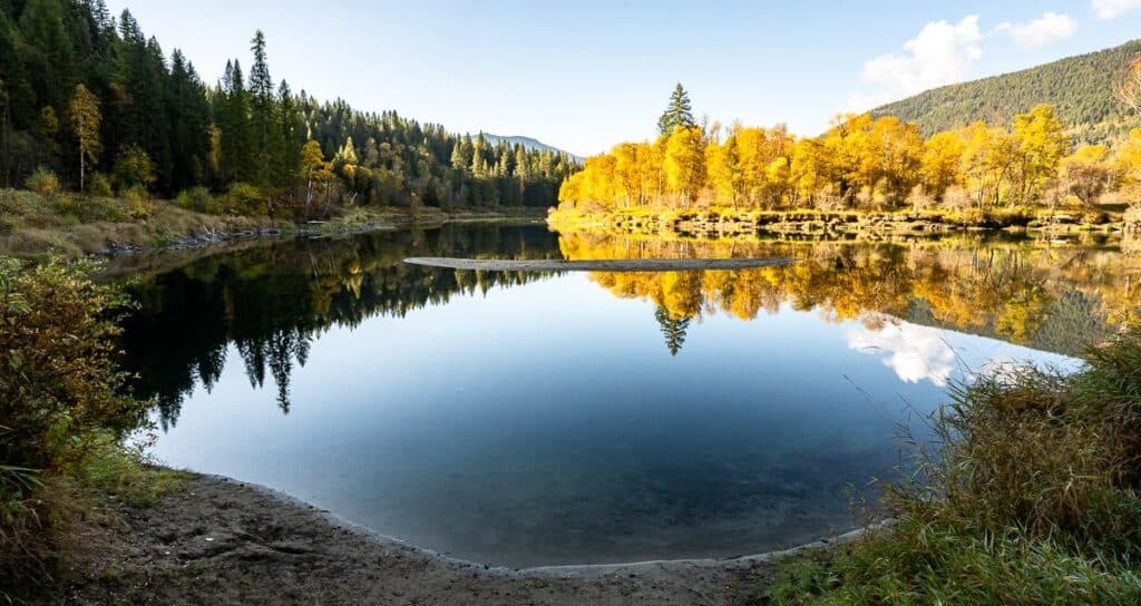 Another beautiful scene from the Slocan Valley bike trail