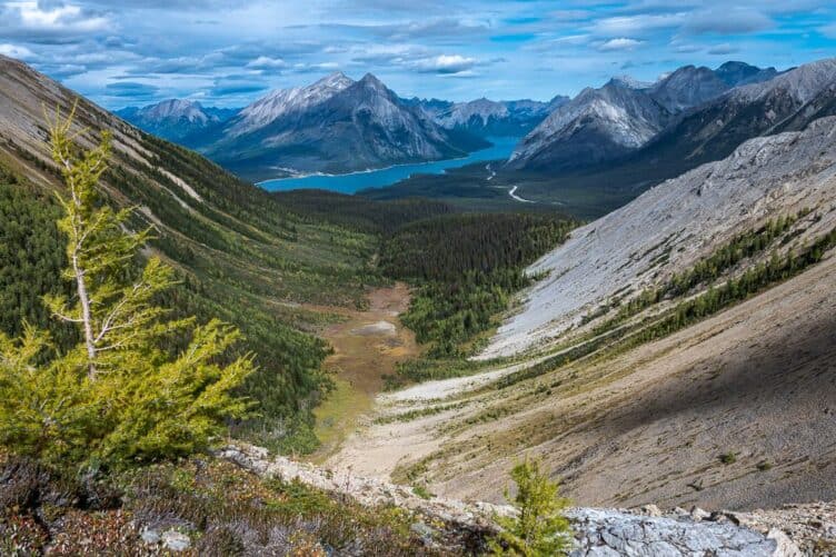 What a view from the middle of the Tent Ridge Horseshoe hike