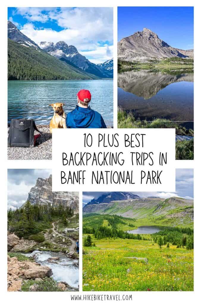 10 plus best backpacking trips in Banff National Park