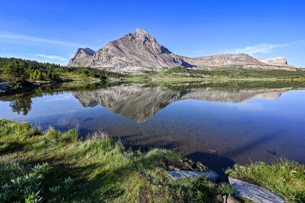 Baker Lake in Banff National Park is a beauty