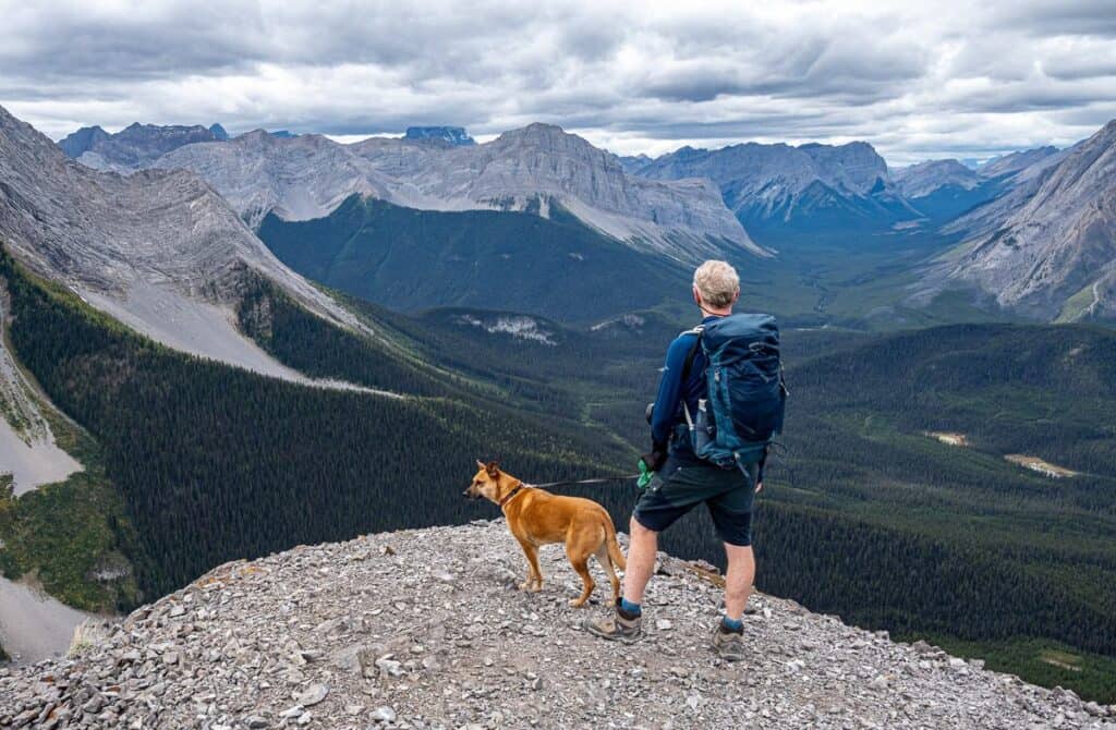 One last superlative view from the Tent Ridge horseshoe hike