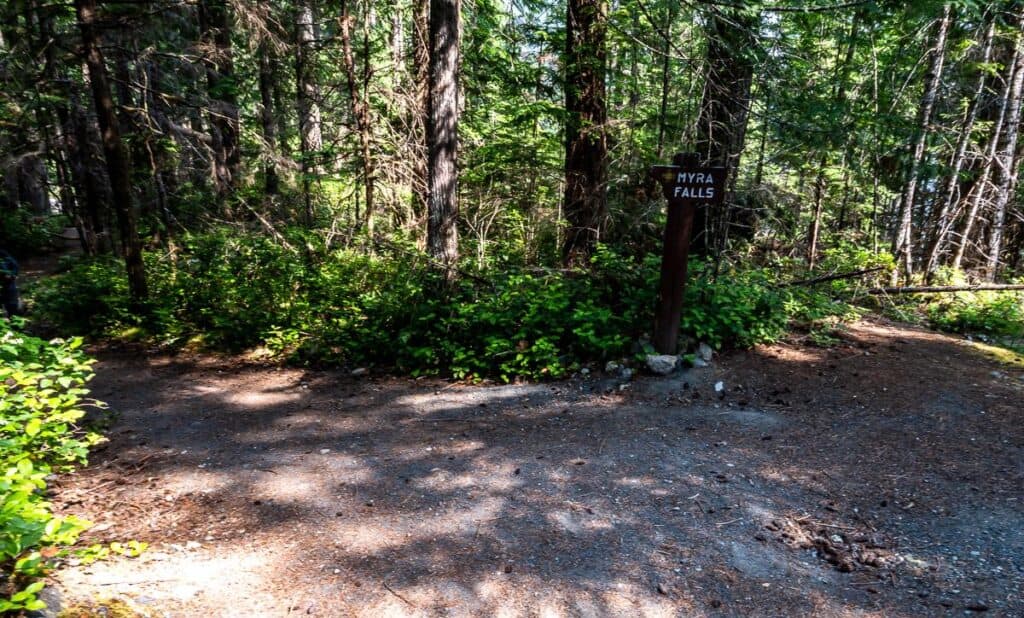 You can upload a ring path to Lower Myra Falls