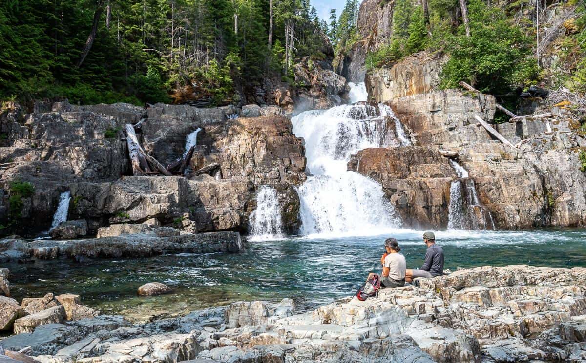Quite the view of Lower Myra Falls