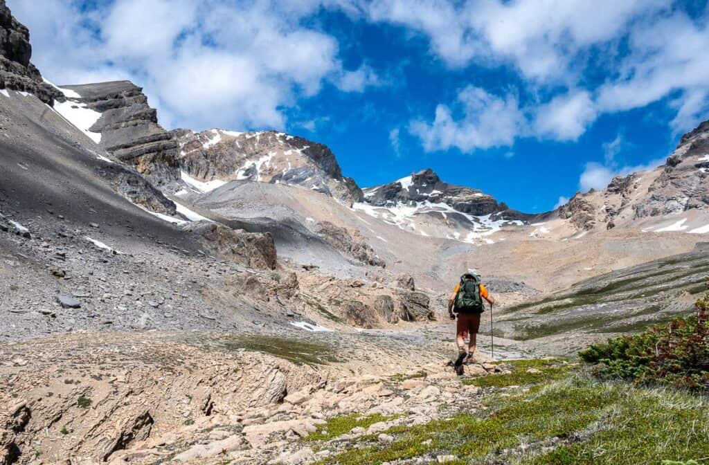 JR is in his element exploring in the White Goat Wilderness Area
