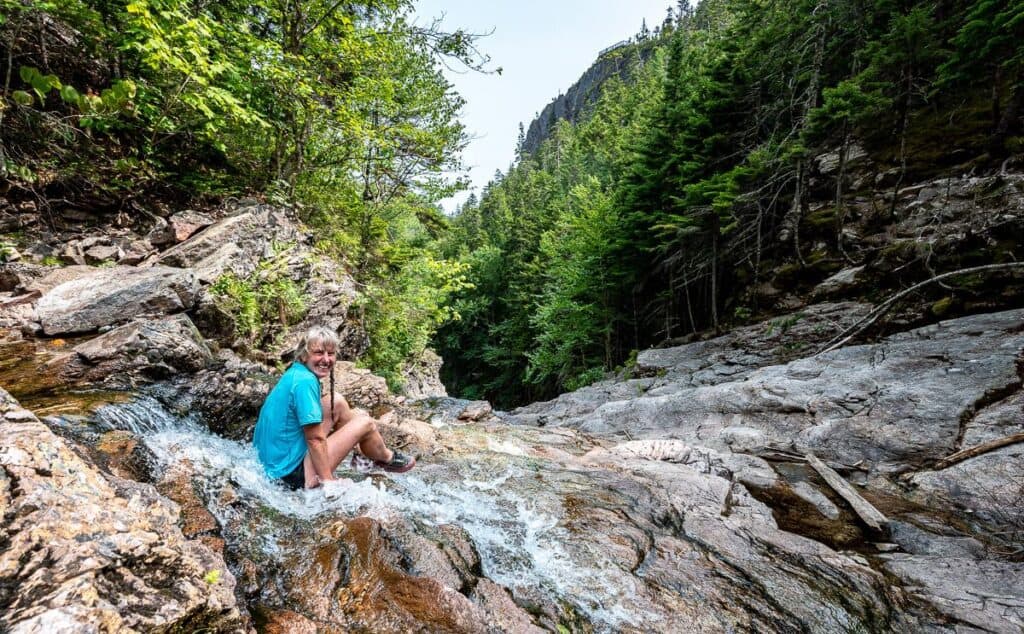 We did the Eye of the Needle hike in August and were happy with sunny weather and cooling pools