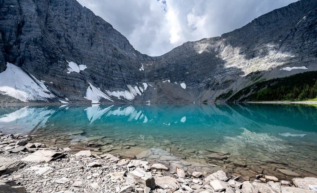 Floe Lake is a special place to hang out at