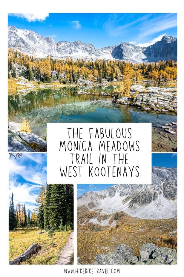 The fabulous Monica Meadows Trail hike in the West Kootenays