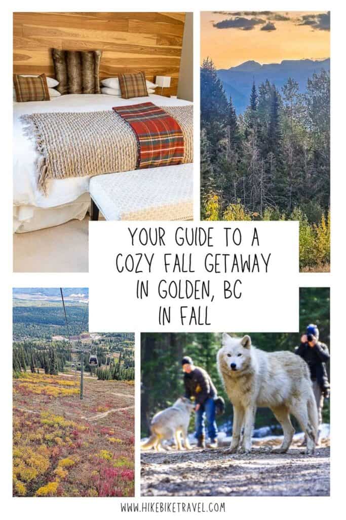 Your guide to a relaxing fall vacation in Golden, BC in the fall