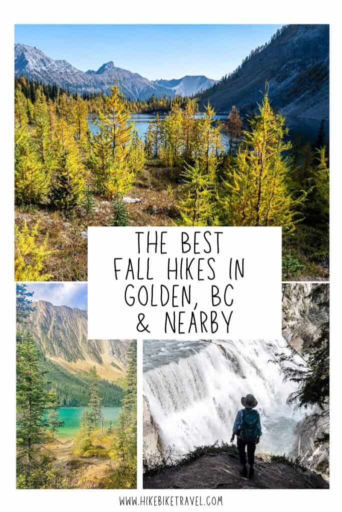 The best fall hikes in Golden, BC and nearby