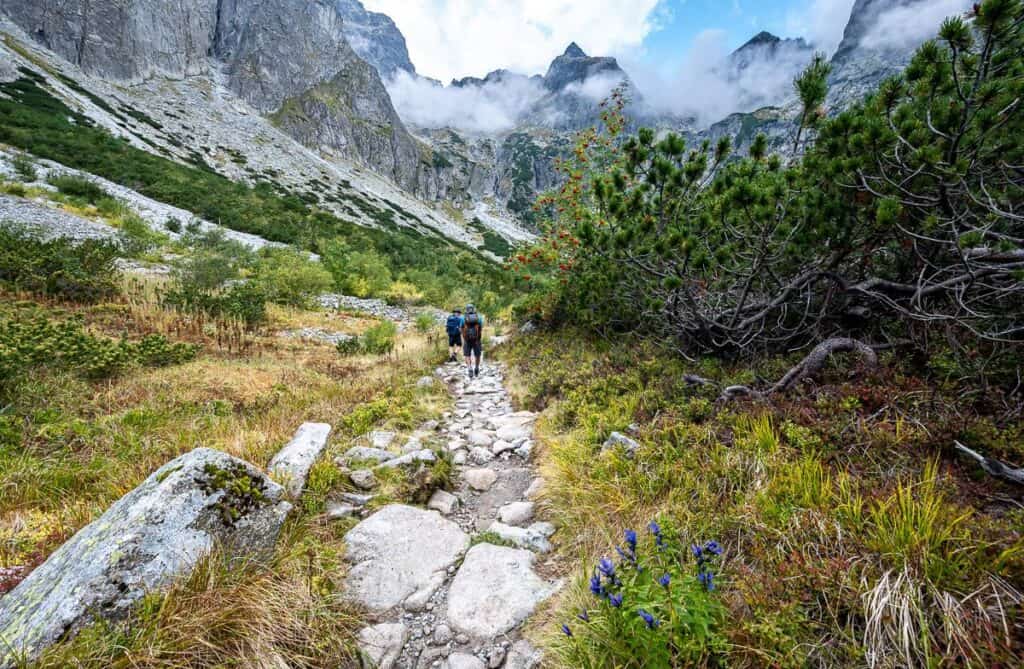 Almost at Zelené Pleso