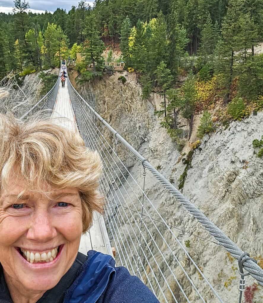 I've walked across many a suspension bridge - and I have to say the Golden Skybridge one got my attention!